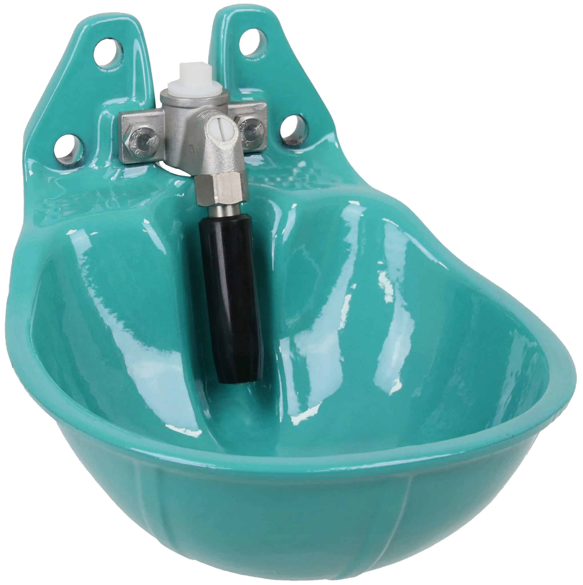 Rohrventil-Becken Mod. 25R mit 3/4" Edelstahlventil