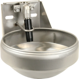 Edelstahl-Rohrventilbecken Mod. 1220 komplett aus Edelstahl, 3/4" Ventil