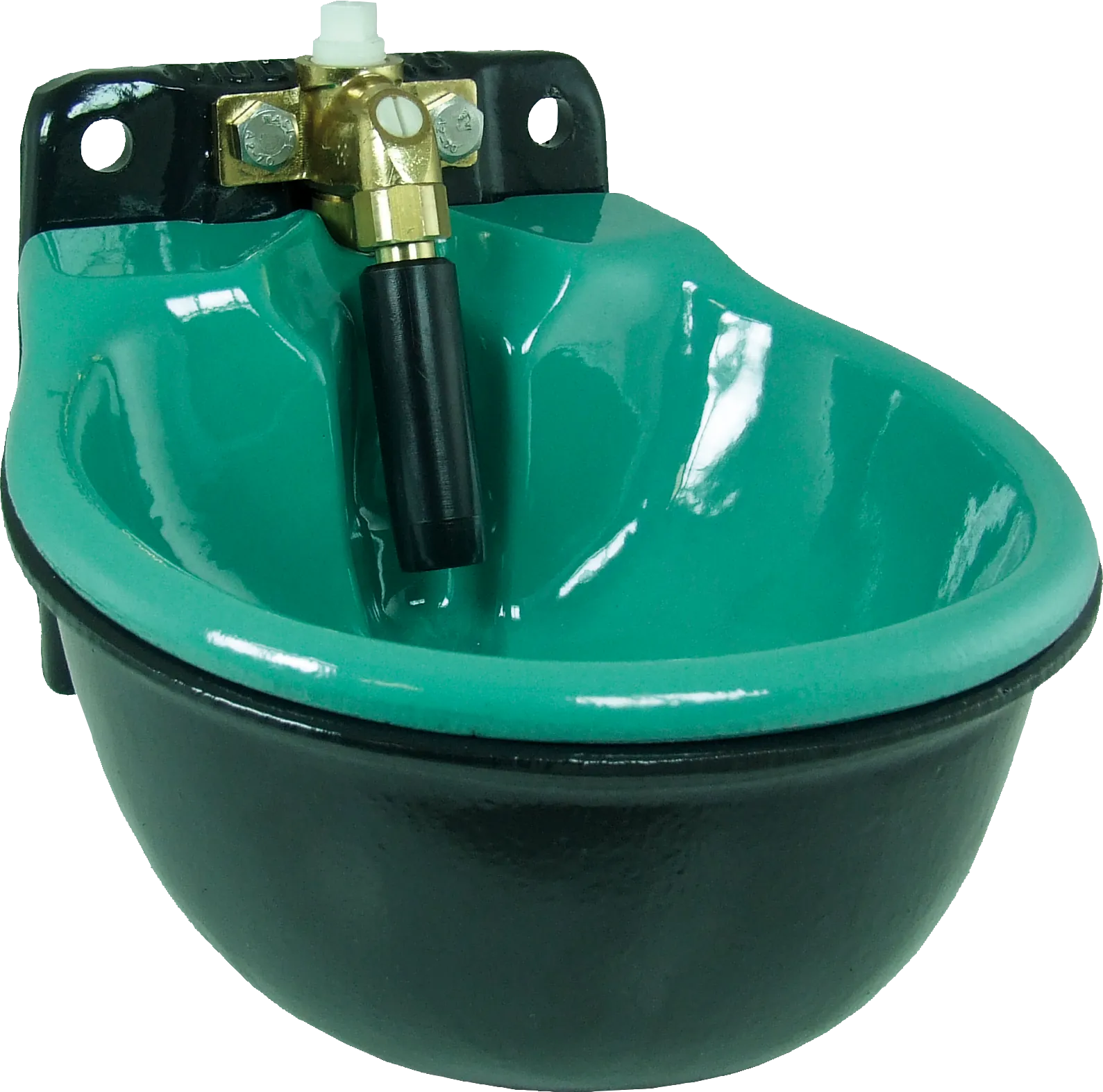 Rohrventil-Becken Mod. 46 mit 3/4" Messingventil, heizbar