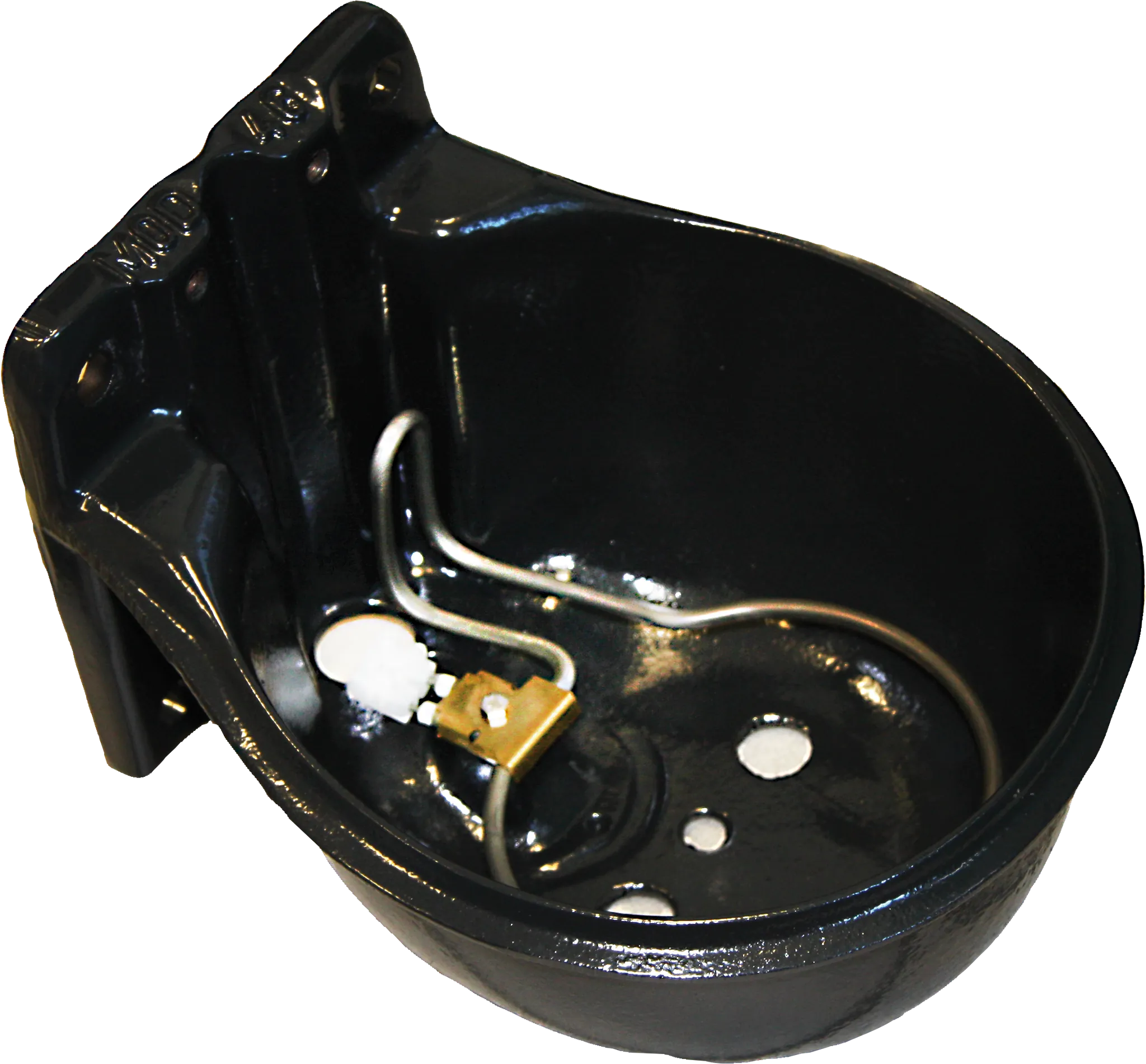 Rohrventil-Becken Mod. 46 3/4" mit 3/4" Edelstahlventil, heizbar