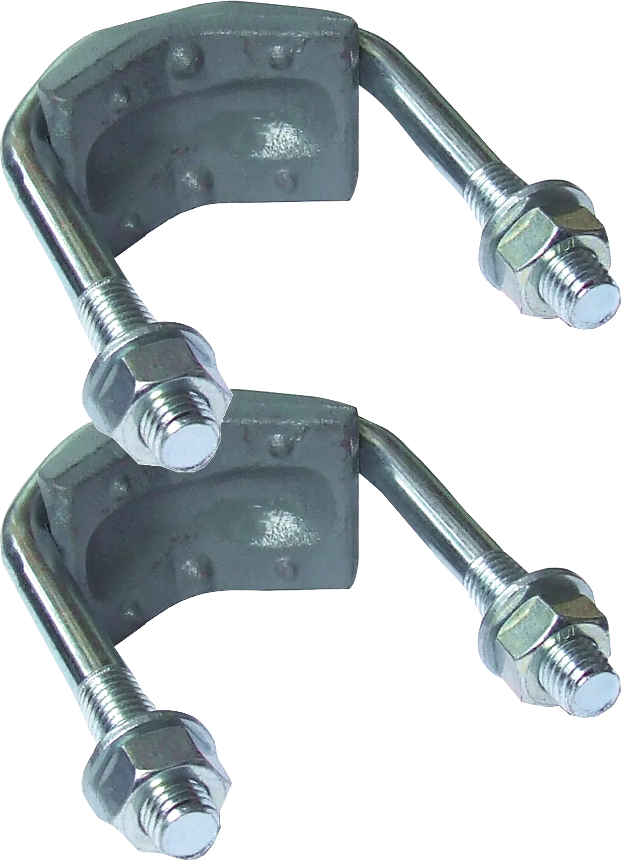 Befestigungsbügel für Pfosten 1 1/4" - 2", (Set mit 2 Stück)