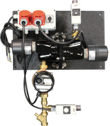 Umlaufheizsystem Mod. 312, 6000W/400V, mit Thermostat und Umlaufpumpe