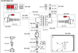 Umlaufheizsystem Mod. 312, 6000W/400V, mit Thermostat und Umlaufpumpe