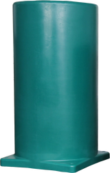 Thermo-Röhre 800 mm, Bodenbefestigung für Mod. 41A, 43A