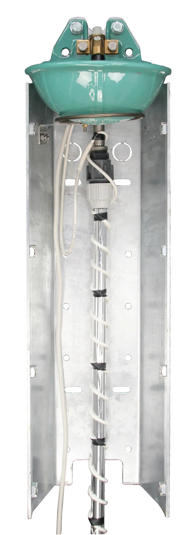 Stahlständer für Mod. 25 R Höhe 80 cm, feuerverzinkt