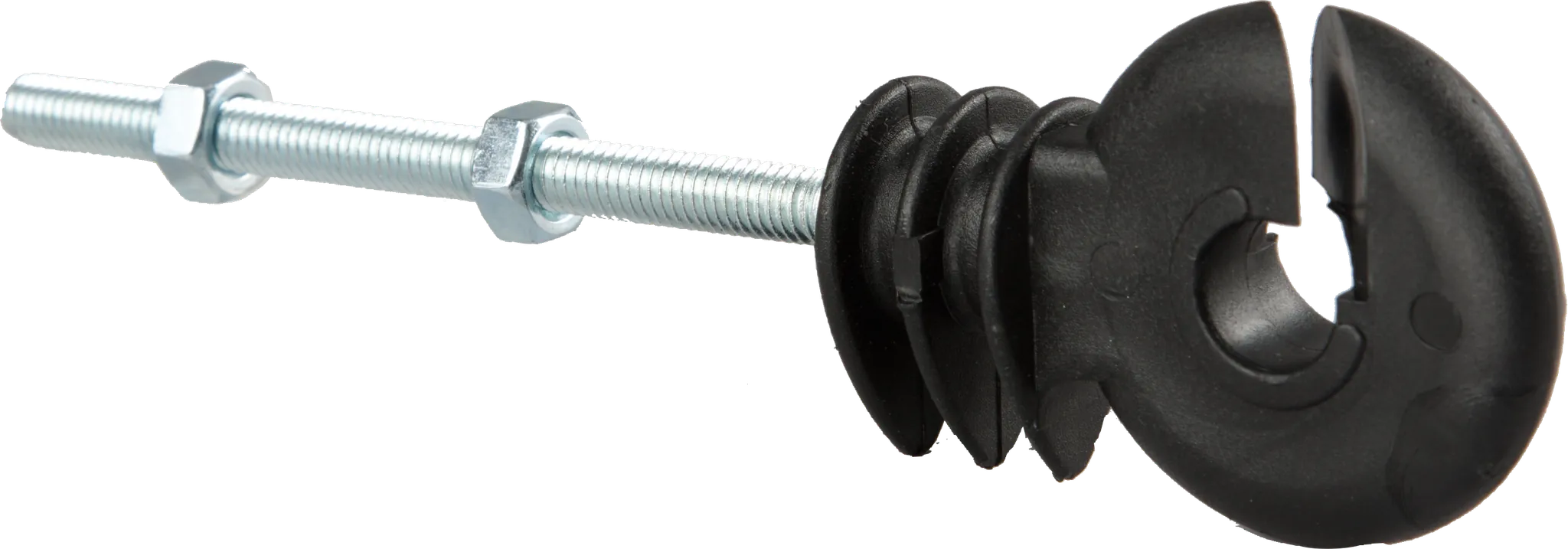 Ringisolator, langes metrisches Gewinde M6 x 80 mm (25 Stück / Pack)