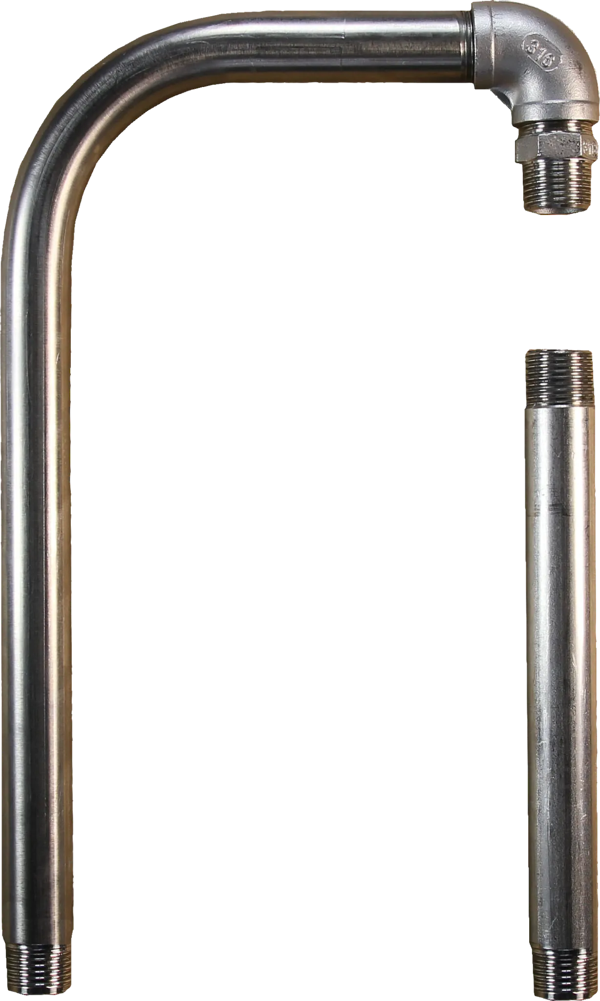 Ringleitungs-Anschluss-Set 3/4" aus Edelstahl, passend zu Modell 19R