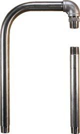 Ringleitungs-Anschluss-Set 3/4" aus Edelstahl, passend zu Modell 19R