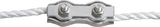 Seilverbinder verzinkt, für Seile bis 6 mm (5 Stück / Pack)