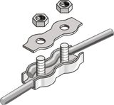 Seilverbinder verzinkt, für Seile bis 6 mm (5 Stück / Pack)
