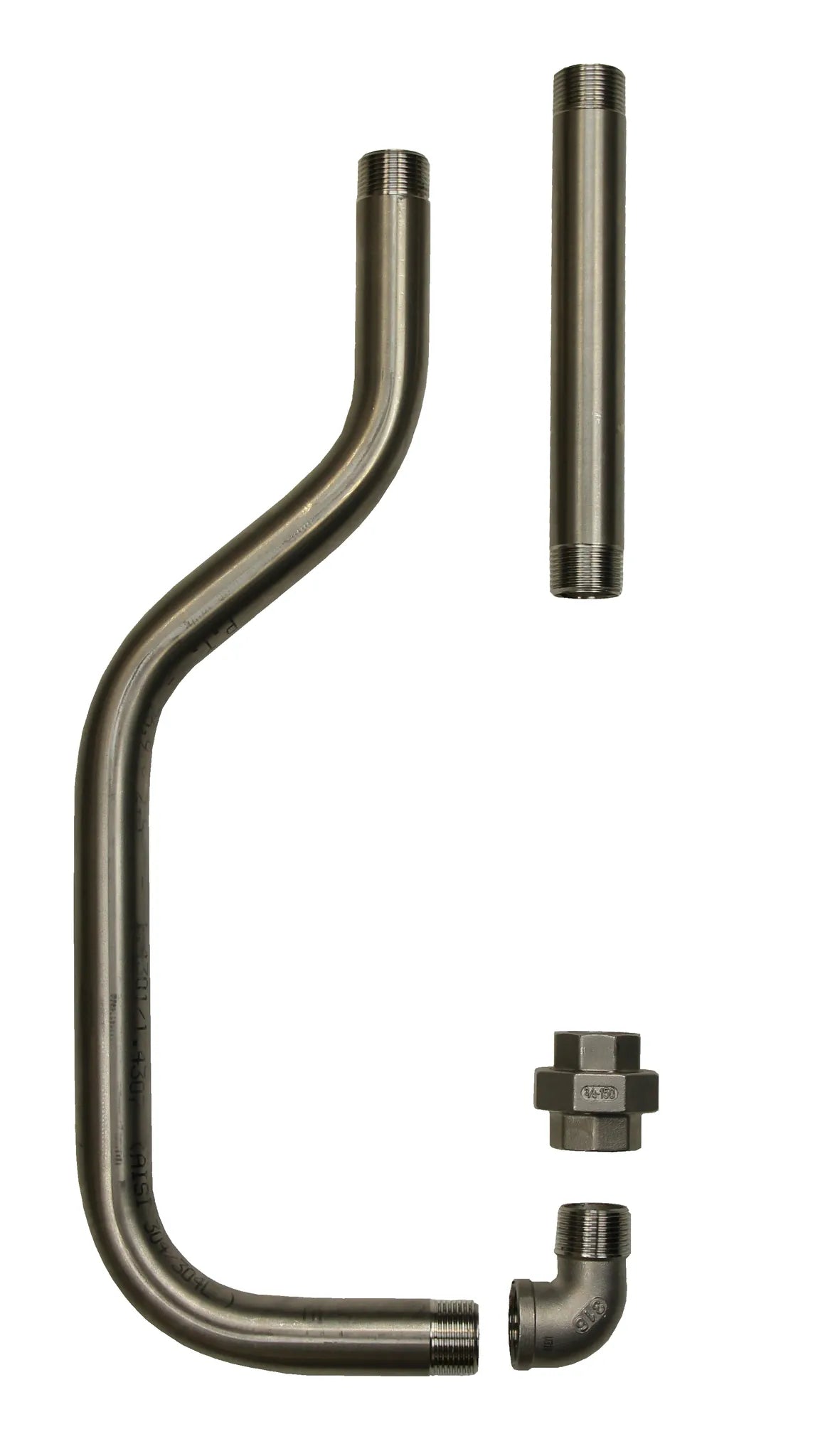 Ringleitungs-Anschluss-Set 3/4" für Mod. 46, Anschluss von oben