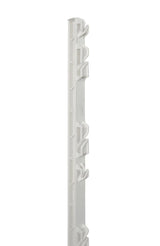 Kunststoffpfahl Torero 123cm weiß, 10er Bund