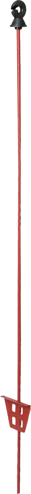 Federstahlpfahl rund, 1,10 m, mit Ringisolator