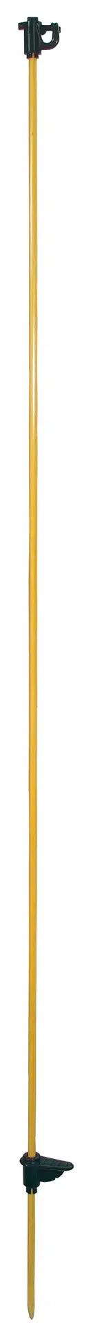 Fiberglaspfähle 160cm mit Trittfuß u. Isolator