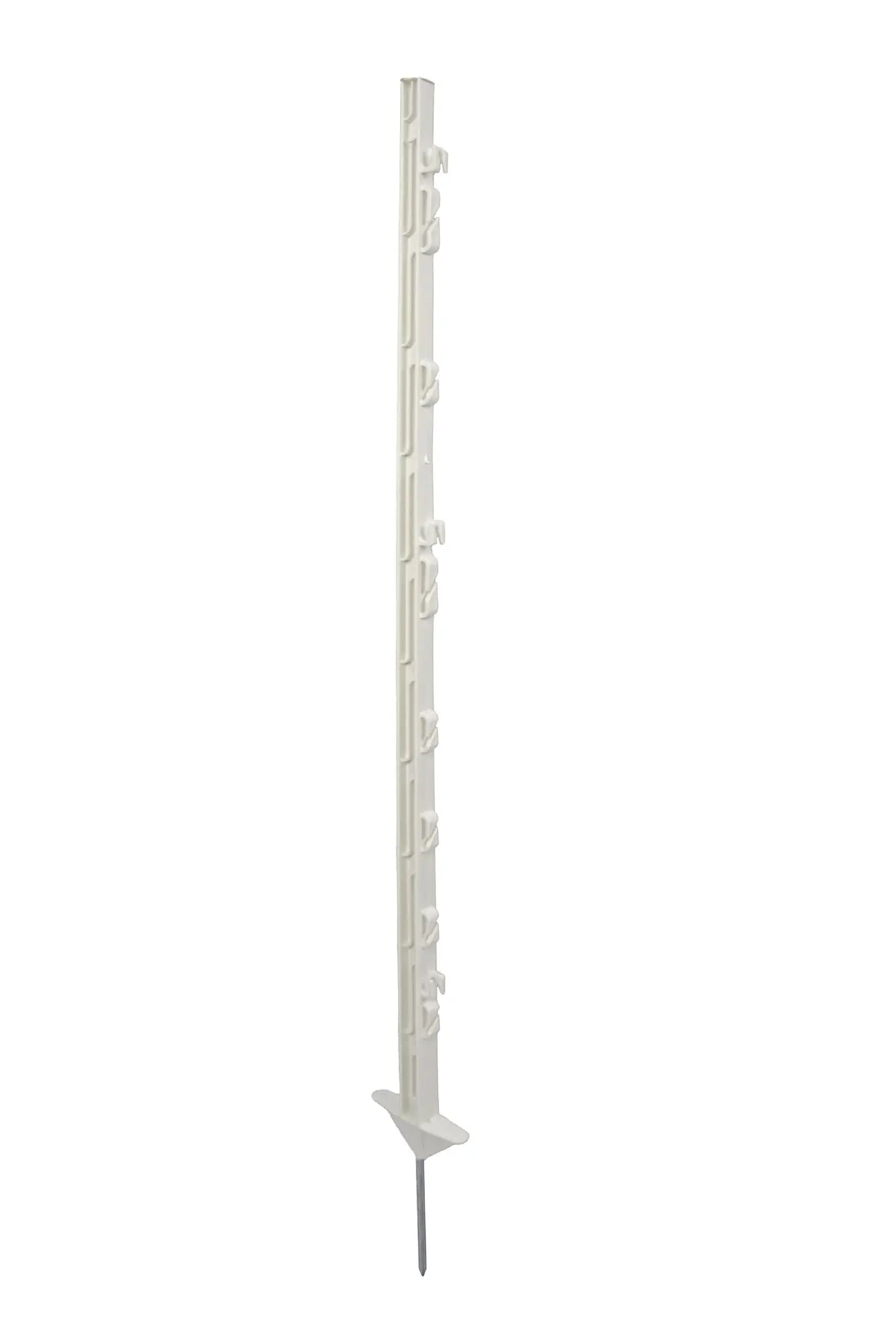 Kunststoffpfahl weiß 105 cm, 10er Bund