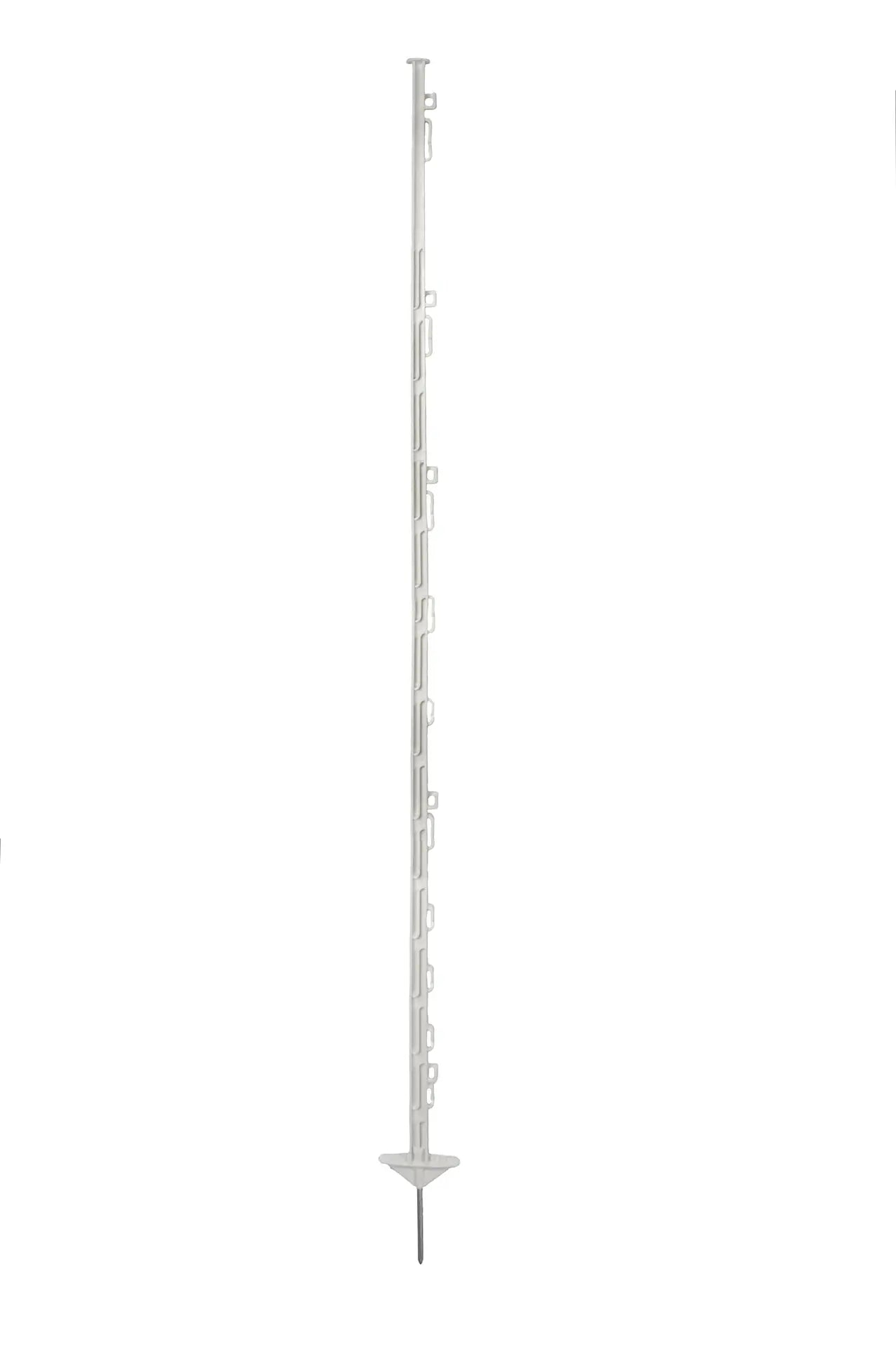 Kunststoffpfahl weiß 150 cm, 10er Bund