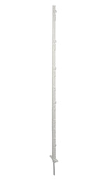 Kunststoffpfahl weiß 150 cm, 10er Bund