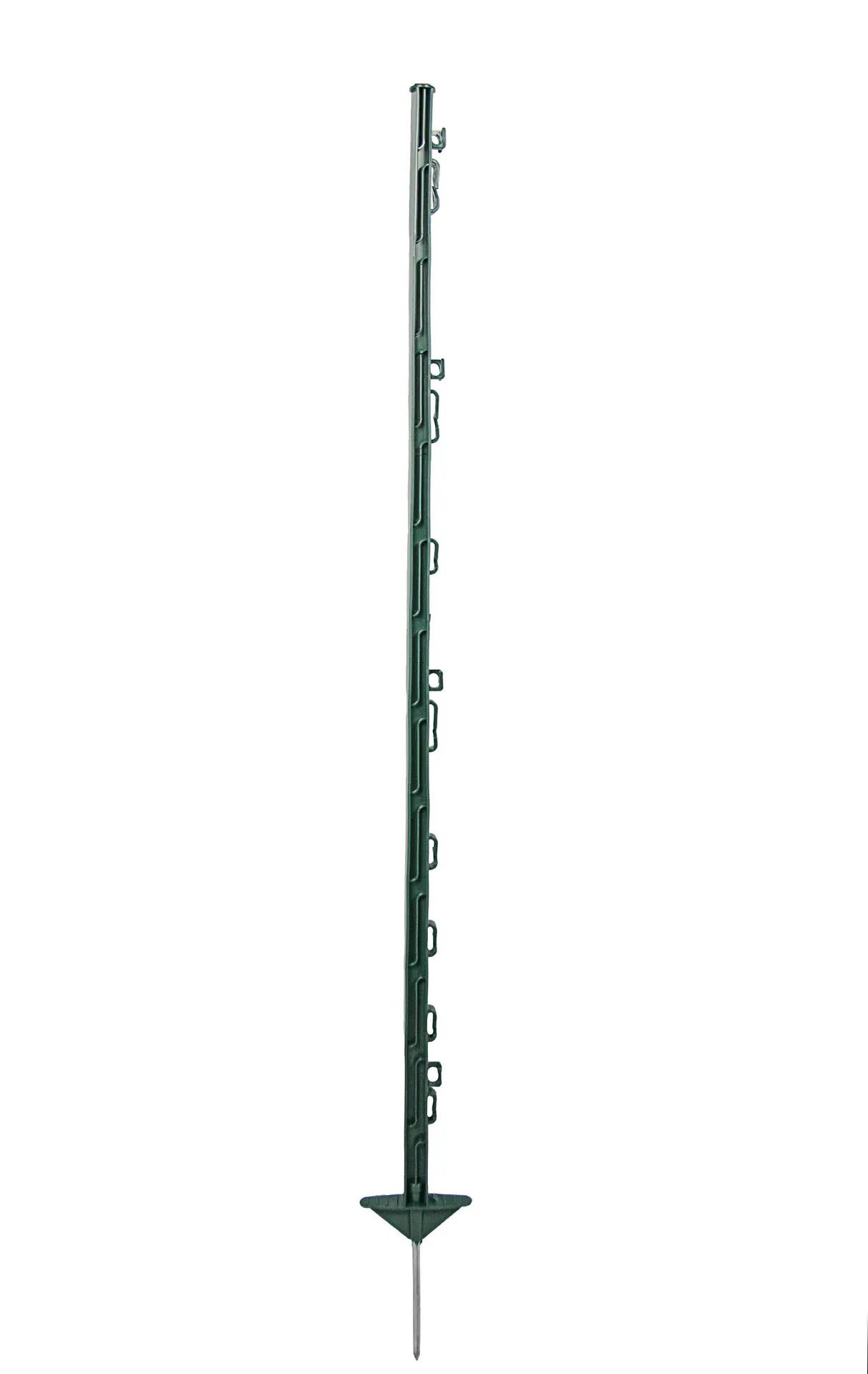 Kunststoffpfahl grün 150 cm, 10er Bund