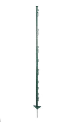 Kunststoffpfahl grün 150 cm, 10er Bund