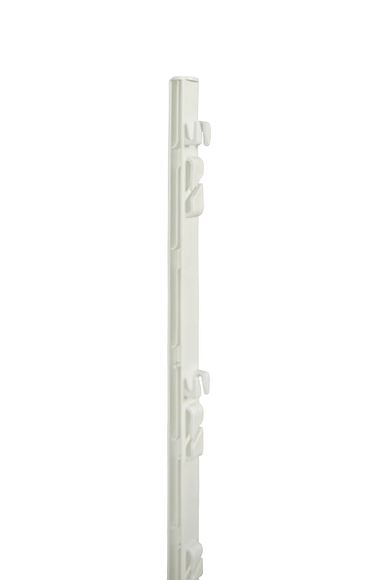 Kunststoffpfahl weiß 125 cm, 10er Bund