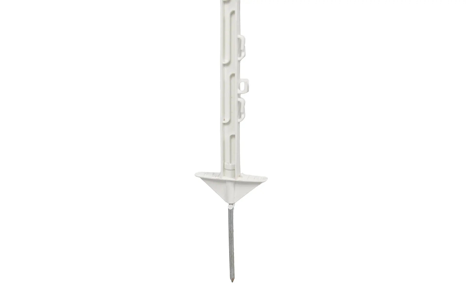 Kunststoffpfahl weiß 125 cm, 10er Bund