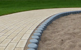 Rundpalisade aus Recyclingmaterial