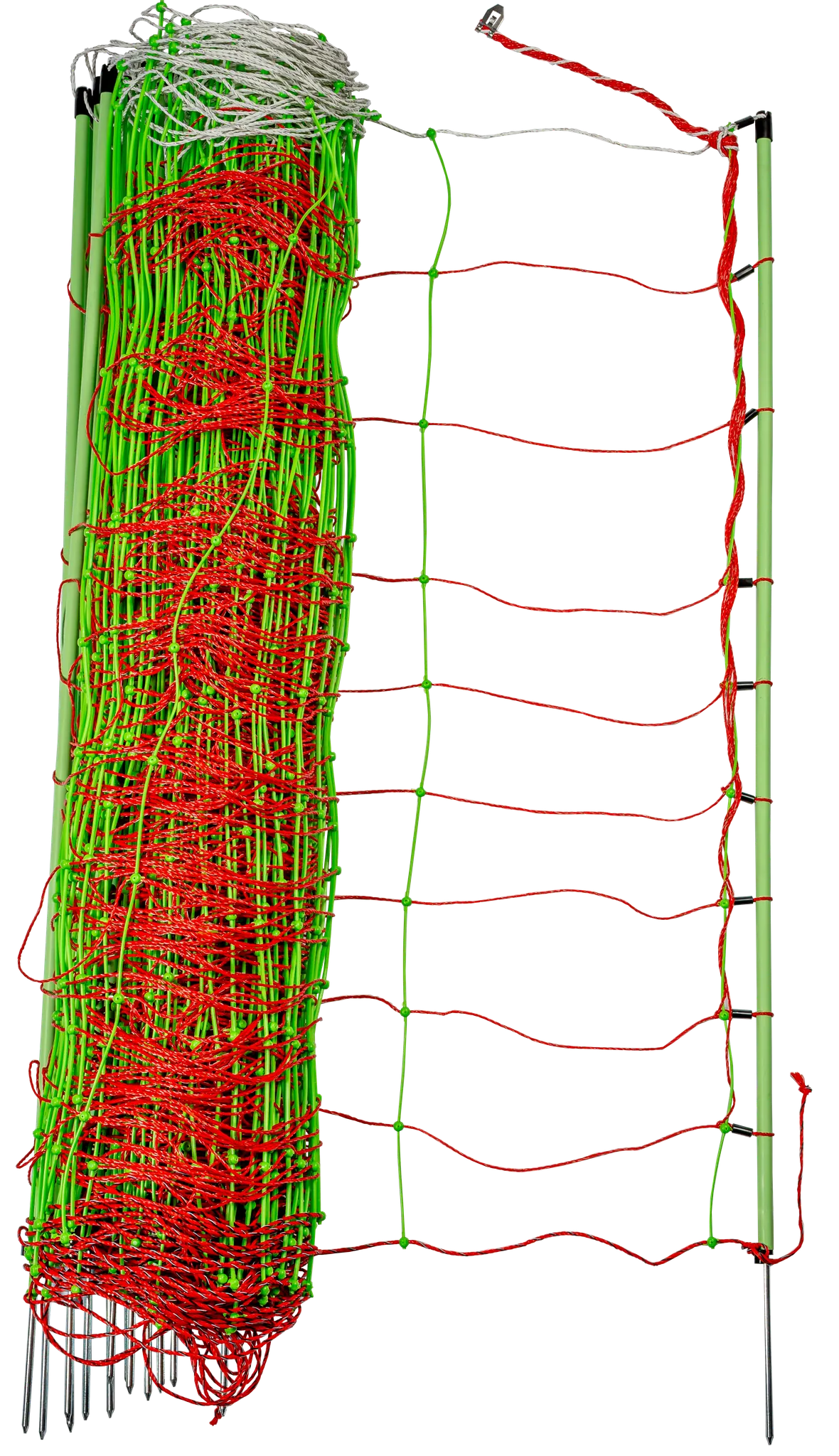 Tornado XL-Elektrozaunnetz, Kombi, 1,06 m, 50 m, Einzelspitze