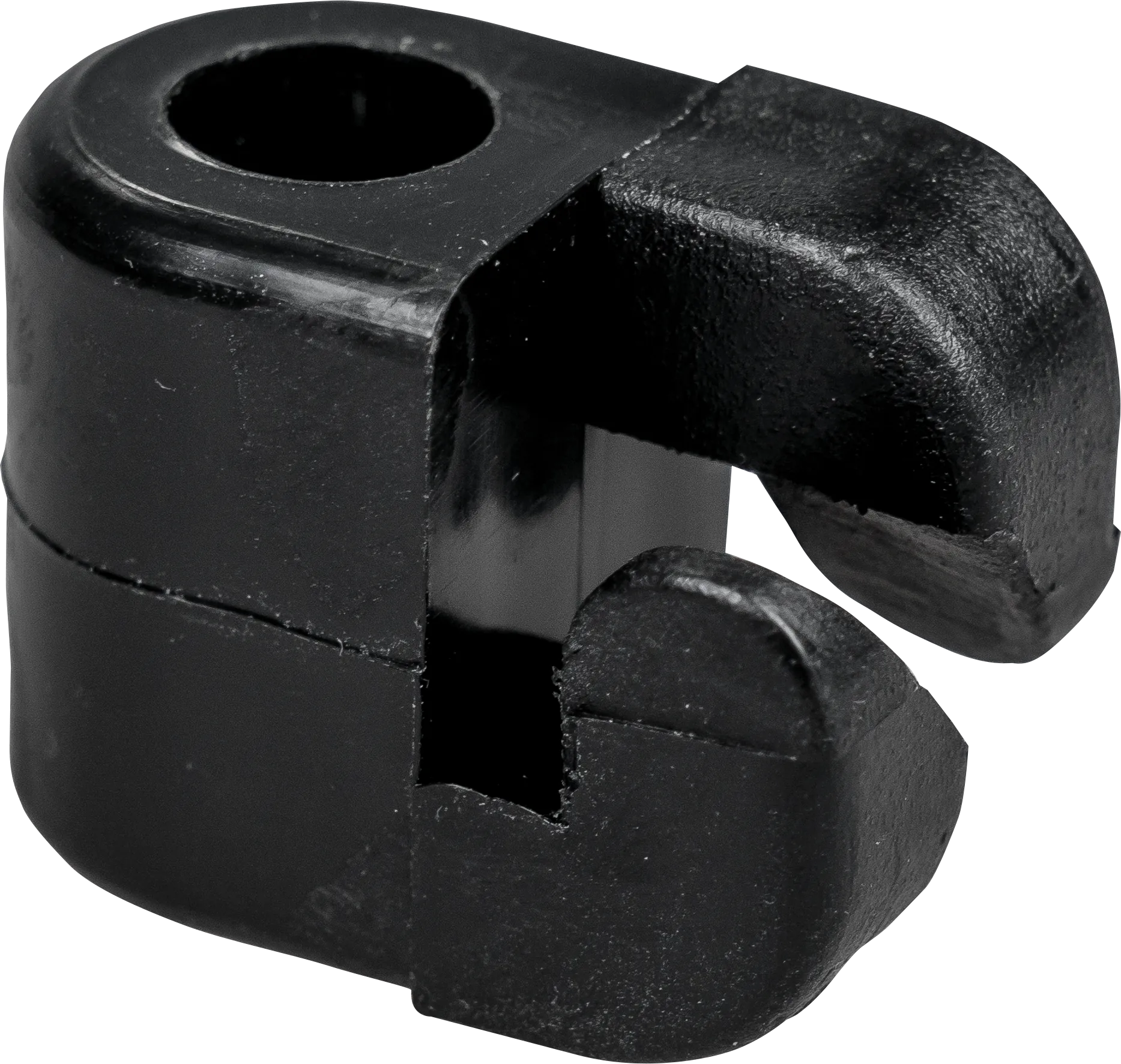 Kunststoffisolator schwarz, für 10 mm Glasfiberpfähle (25 Stück/Pack)