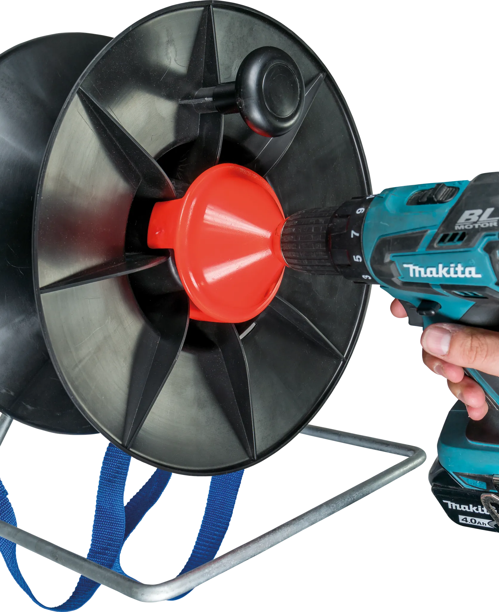 Aufrolladapter für Haspel mit Brusttragegestell (115110)