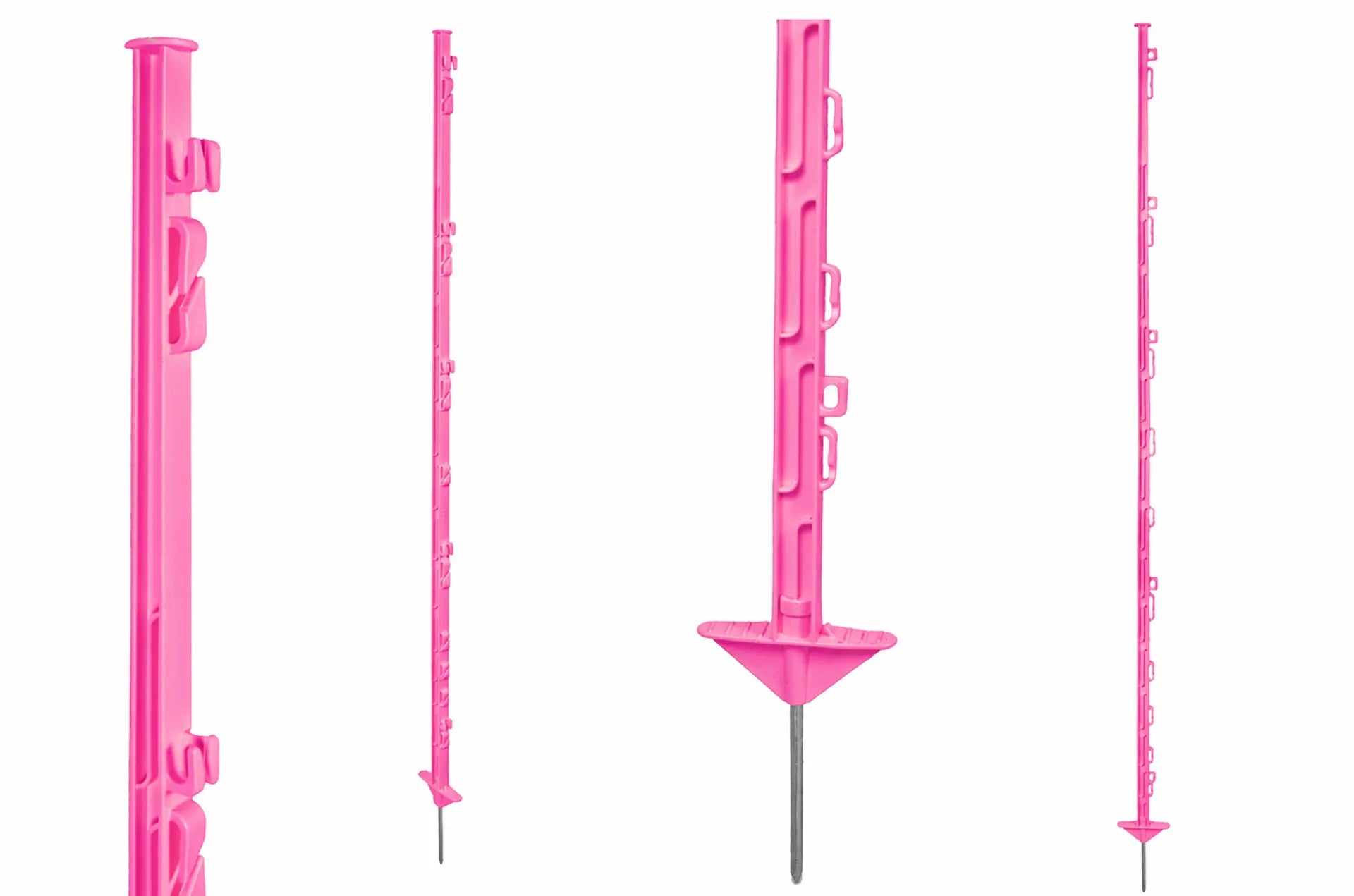 Kunststoffpfahl pink 150 cm, 20er Karton
