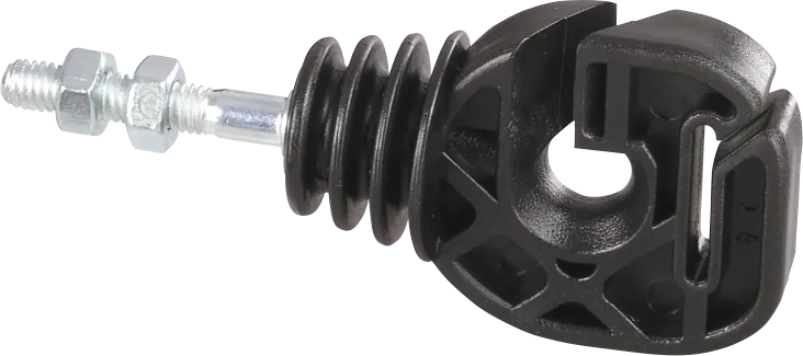 Seil / Bandisolator, Gewinde M6, für Seil und Band bis 20 mm (25 Stück/Pack)