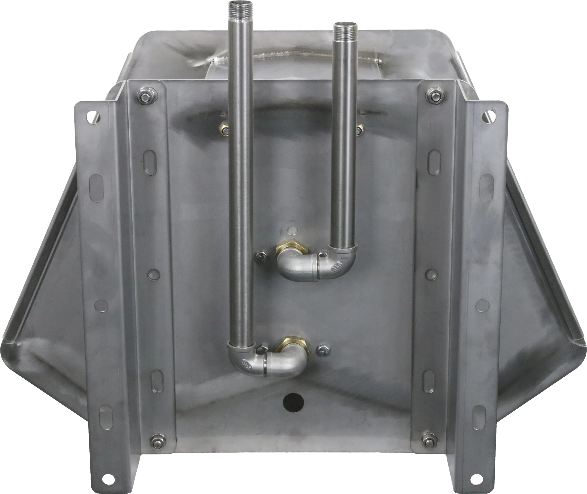 Doppel-Ventil-Trogtränke Mod. 490 Edelstahl