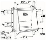Ventil-Trogtränke Mod. 500 Edelstahl
