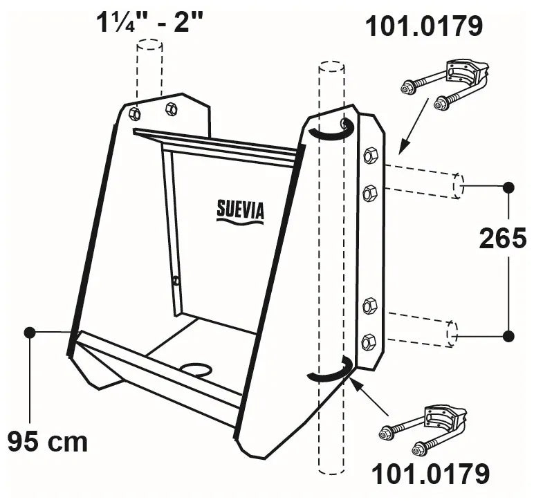Schwimmer-Trogtränke Mod. 600 Edelstahl