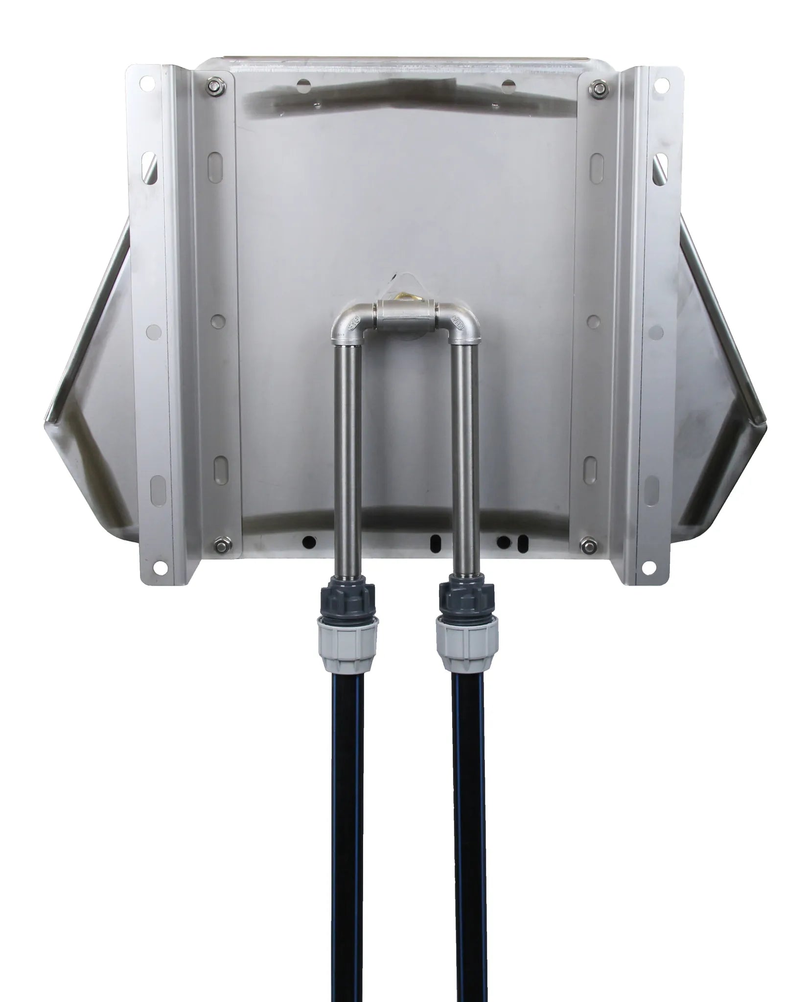 Doppel-Schwimmer-Trogtränke Mod. 620 Edelstahl