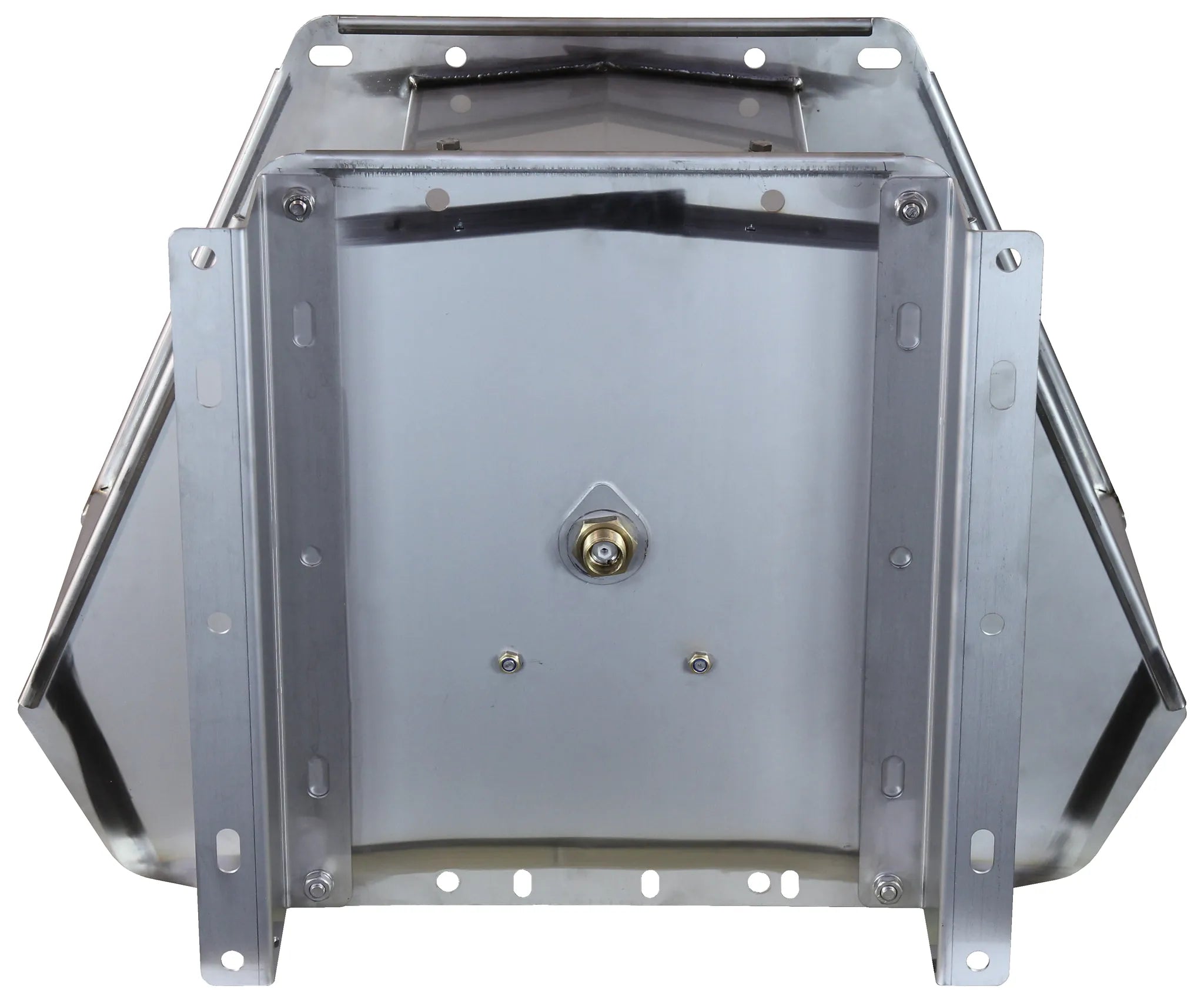 Doppel-Schwimmer-Trogtränke Mod. 620 Edelstahl