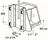 Doppel-Schwimmer-Trogtränke Mod. 620 Edelstahl