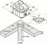 Thermo-Quell Mod. 630, 1 Ball Isolierte Tränke, 40 Liter