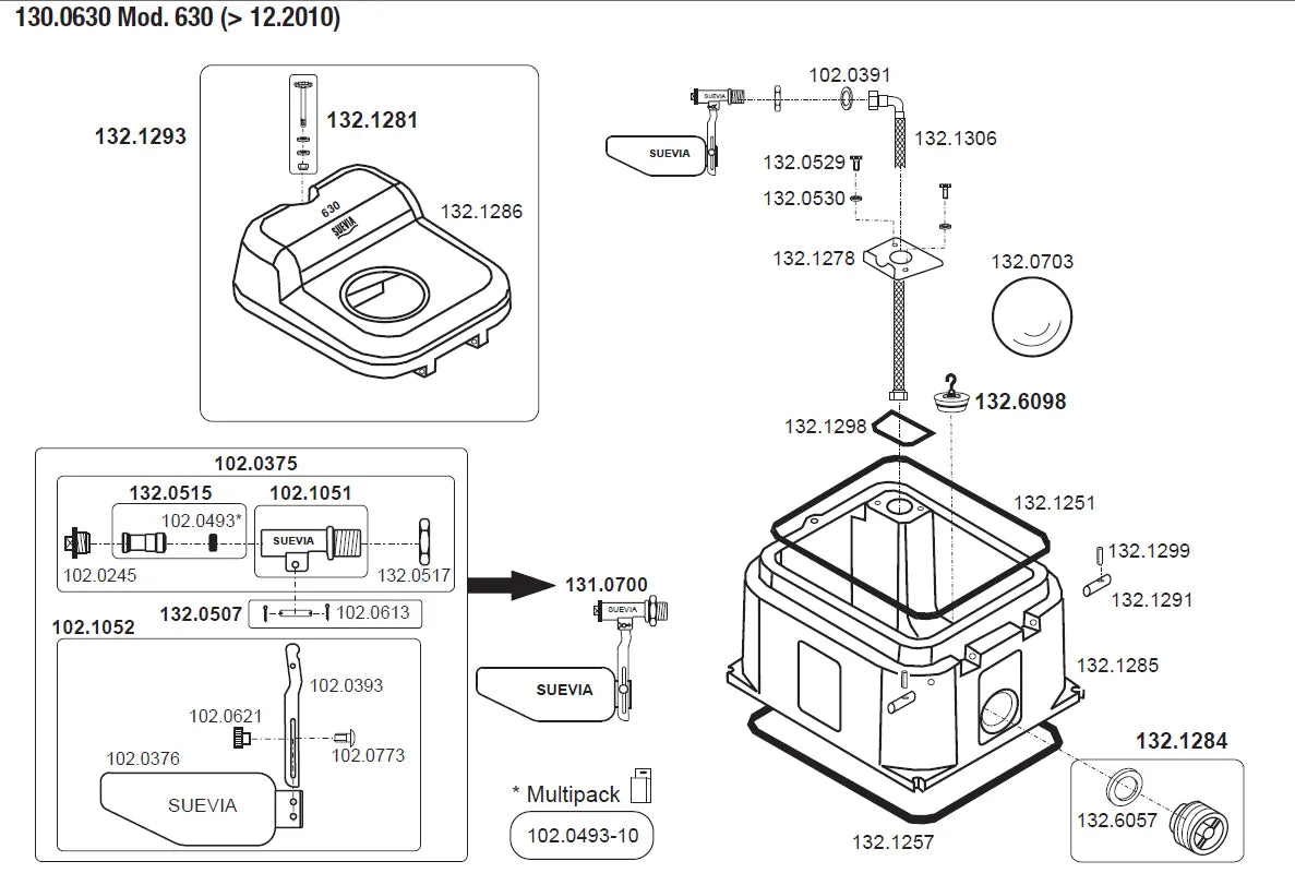 Thermo-Quell Mod. 630, 1 Ball Isolierte Tränke, 40 Liter