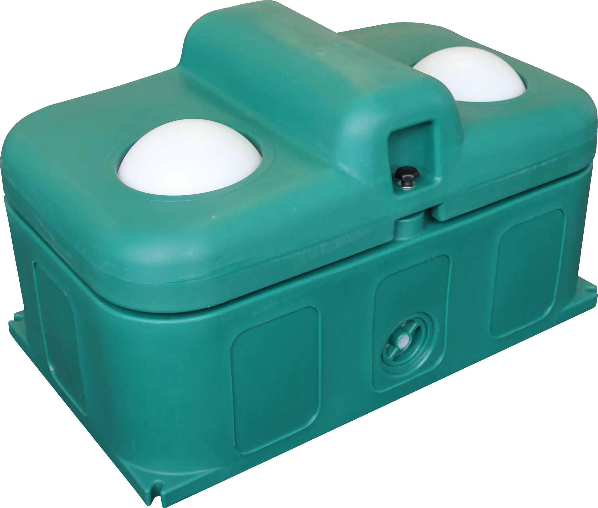 Thermo-Quell Mod. 640, 2 Bälle Isolierte Tränke, 80 Liter