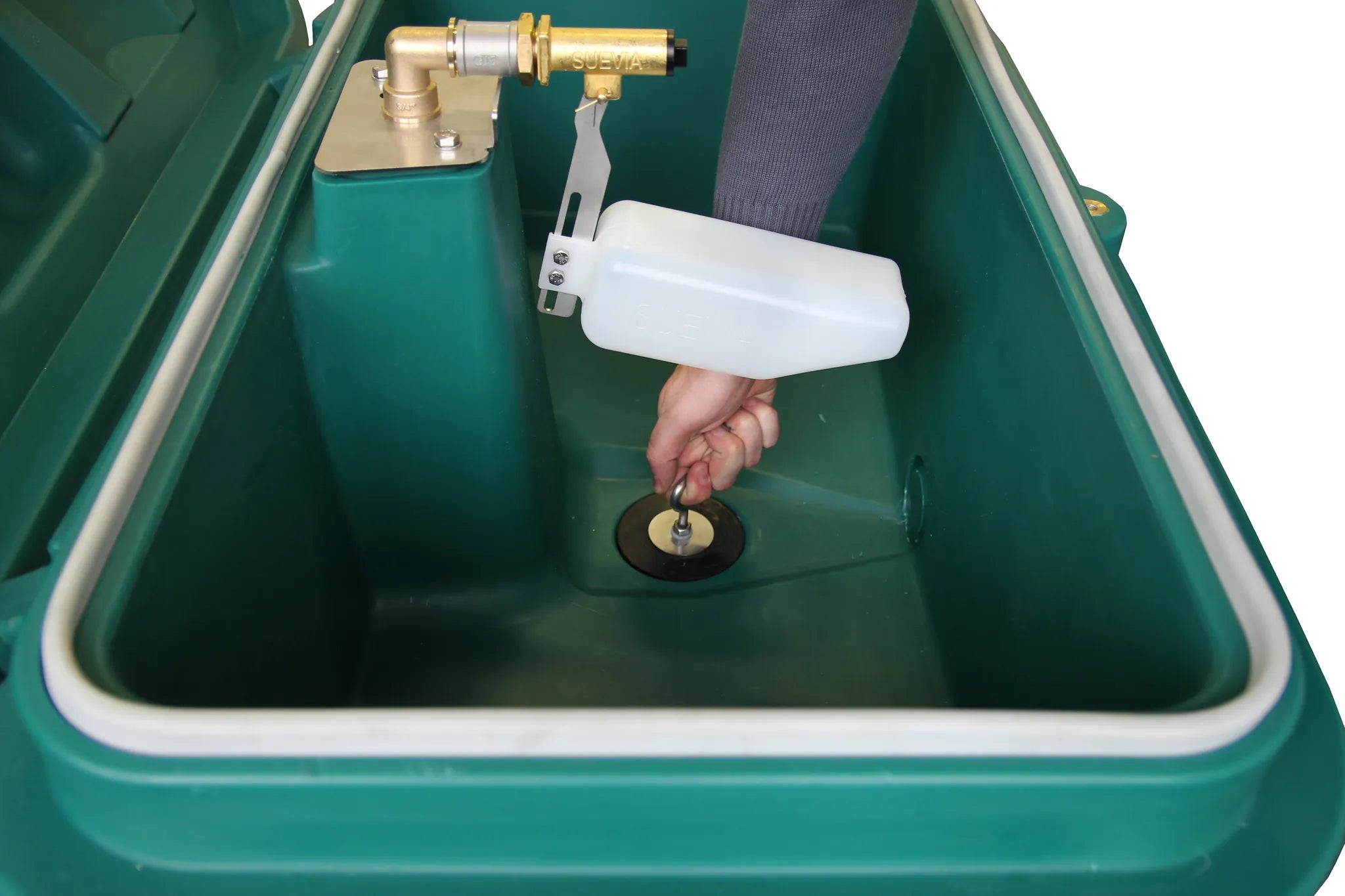 Thermo-Quell Mod. 640, 2 Bälle Isolierte Tränke, 80 Liter