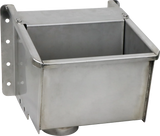 Kompakt-Trogtränke Mod. 6137 Edelstahl mit Maxiflow-Schwimmerventil und