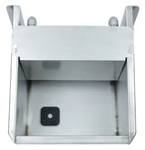 Kompakt-Trogtränke Mod. 6137 Edelstahl mit Maxiflow-Schwimmerventil und