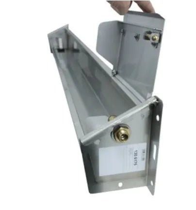 Tränketrog Mod. 6175 aus Edelstahl für Schafe und Ziegen, Länge 2,10 m