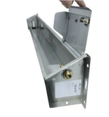 Tränketrog Mod. 6175 aus Edelstahl für Schafe und Ziegen, Länge 2,10 m