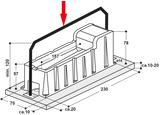 Thermo-Tränkewanne Mod. 6523, 150 Liter