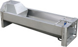 Schnellablauf-Trog 2,30 m (160 l) Modell 6223 für Wandmontage, Edelstahl