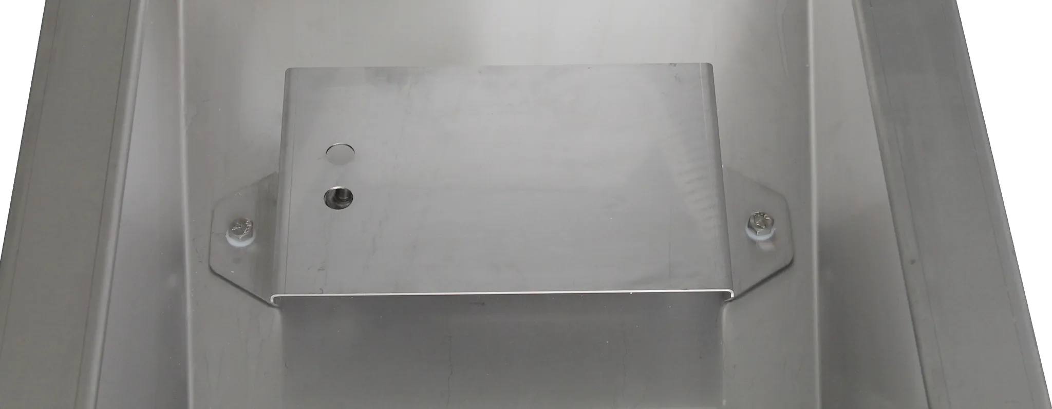 Schnellablauf-Trog 2,85 m (200 l) Modell 6728 für Wandmontage, Edelstahl