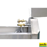 Schnellablauf-Trog 4,20 m (325 l) Modell 6742 für Wandmontage, Edelstahl