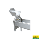 Schnellablauf-Trog, Edelstahl, 1,40 m, 100 l, Modell 6714, für Wandmontage, mit Stopfenhalter